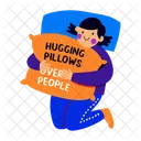 Hugging Pillow  Icon