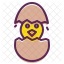 Huhn Kuken Ostern Symbol