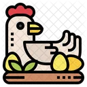 Huhn  Symbol