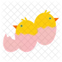 Huhn Ei Ostern Symbol