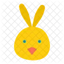 Huhn Ostern Hase Symbol