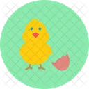 Huhn Ei Ostern Symbol