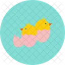Huhn Ei Ostern Symbol