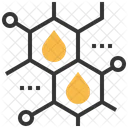 Petrole Molecule Recherche Icône
