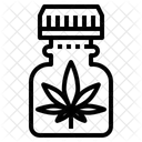 CBD Huile Cannabidiol Icône