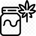 CBD Huile Cannabis Icône