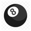 Huit Ballon Billard Icon