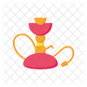Shisha Bar Rauchen Symbol