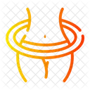 Hula Hoop Ring Acrobat Icon