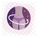 Spinning Ring Workout Belly Workout Icon