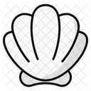 Schale Meerestier Meeresfruchte Symbol