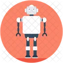 Human Robot Robotic Icon