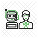 Human Ai Collaboration  Icon