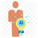 Human Ai Idea  Icon