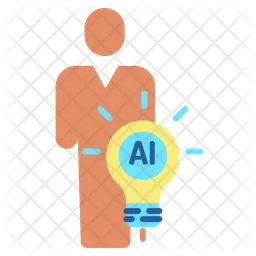 Human Ai Idea  Icon