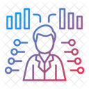 Analysis Graph People Icon