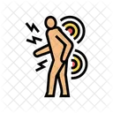 Human Back Stroke  Icon