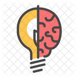 Human Brain Icon Of Colored Outline Style Available In Svg Png Eps Ai Icon Fonts