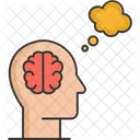 Human Brain Chat Brain Neuroscience Icon