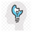 Human Brain Human Mind Half Idea Icon
