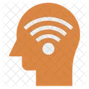 Human Head Thinking Mind Icon
