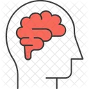 Human Brain Illustration Science Icon