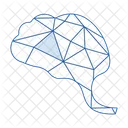 Human brain schematic  Icon