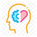 Human Brain Settings Icon