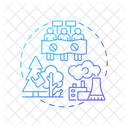 Human caused incidents  Icon