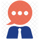 Human Chat Business Businessman Icon