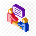 Dialogue Two People Icon