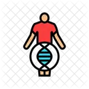 Human Dna Genetic Icon
