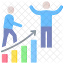 Human Evolution Human Progress Icon
