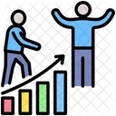 Human Evolution Human Progress Icon