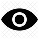 Human Eye Snow Human Icon