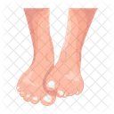 Woman Feet Icons Beautiful Feet Soft Feet Icon