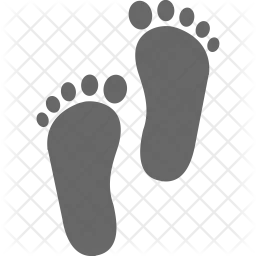 Human Footprints  Icon