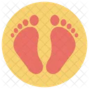 Footprints Footsteps Human Icon