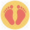 Footprints Footsteps Human Icon
