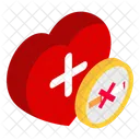 No Smoking Heathcare Healthy Heart Icon