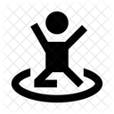 Human People Trampoline Icon