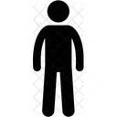 Human Man Standing Icon