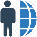 Human Global Commnunication Icon