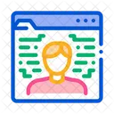 Human Signature Document Icon