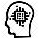 Mind Chip Head Icon