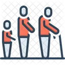 Human Life Evolution People Icon