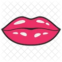 Female Lips Lips Sticker Mouth Icon