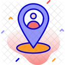 Human Location  Icon