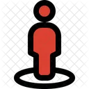 Human Location  Icon