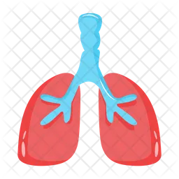 Human Lungs  Icon